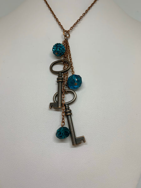 Charm Necklace - Keys