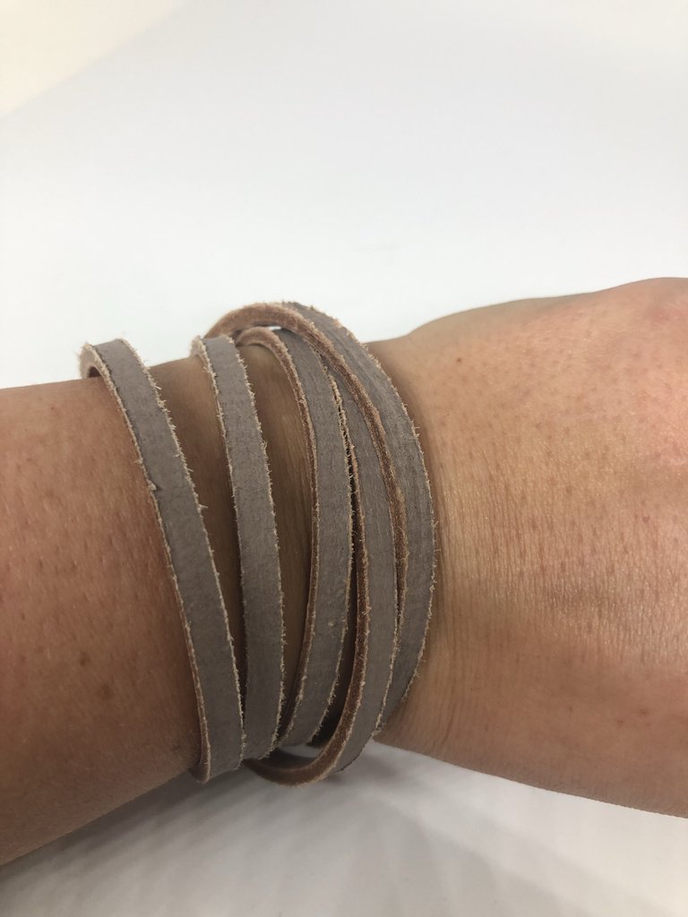 Leather wrist sales wrap bracelets