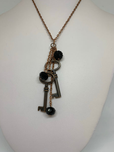 Charm Necklace - Keys