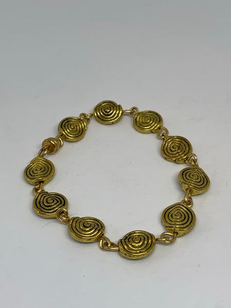 Tibetan Gold Bead Bracelets