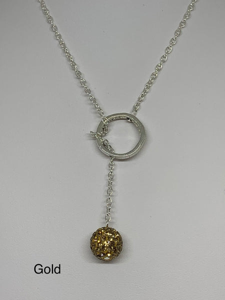 Sparkle Loop-Thru Necklace