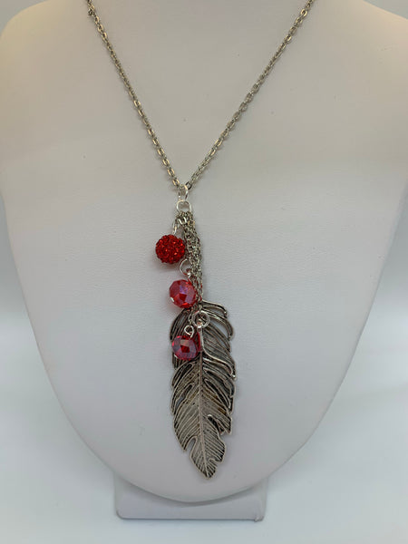 Charm Necklace - Lg Leaves