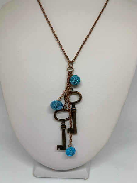 Charm Necklace - Keys