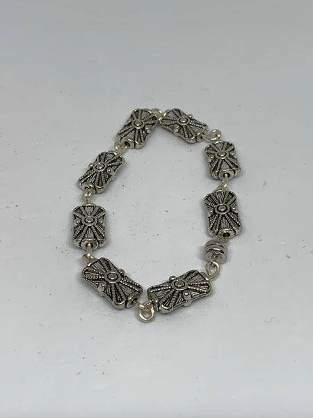 Tibetan Silver Bead Bracelets
