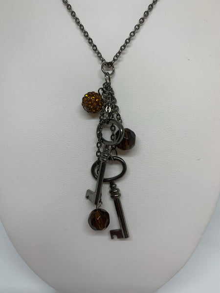 Charm Necklace - Keys