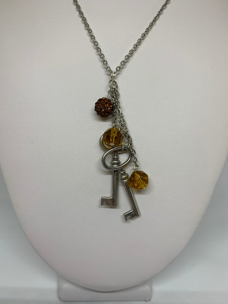 Charm Necklace - Keys