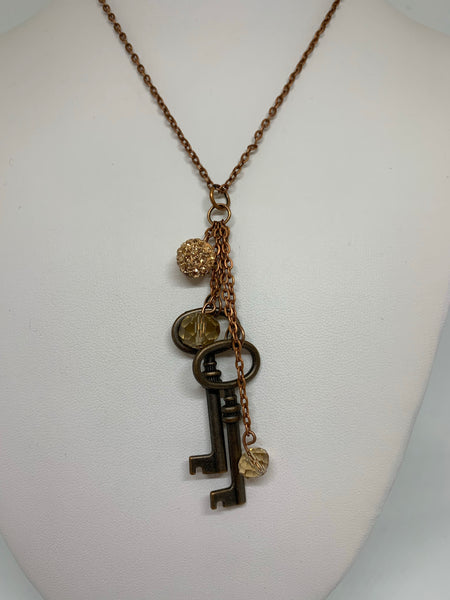 Charm Necklace - Keys