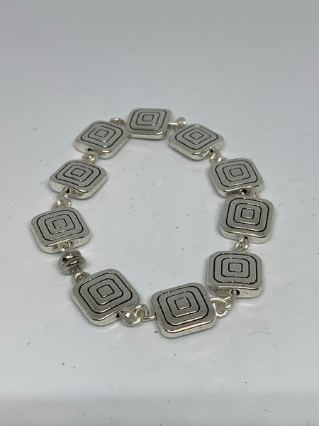 Tibetan Silver Bead Bracelets