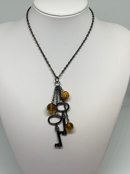 Charm Necklace - Keys