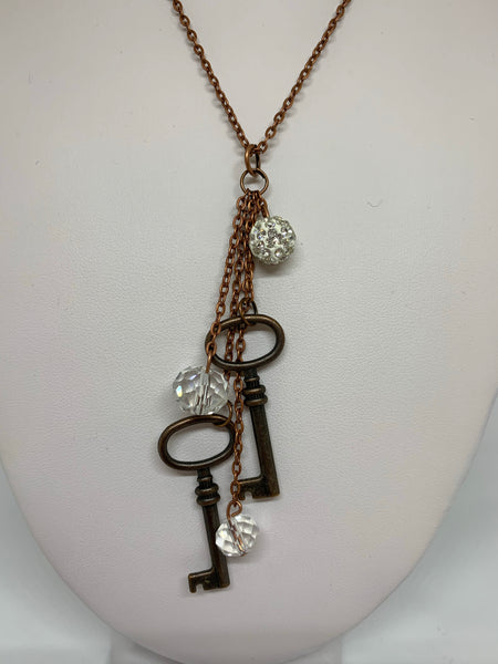 Charm Necklace - Keys
