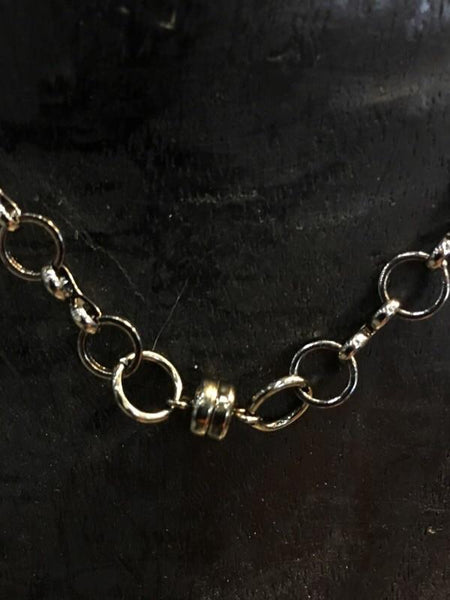 Breakaway Lanyard - Small Hoops Gunmetal
