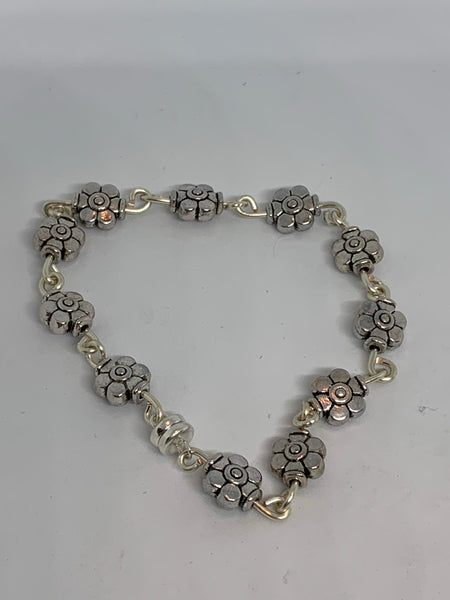 Tibetan Silver Bead Bracelets