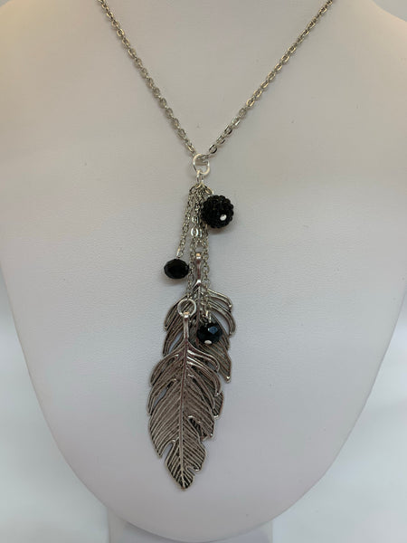 Charm Necklace - Lg Leaves
