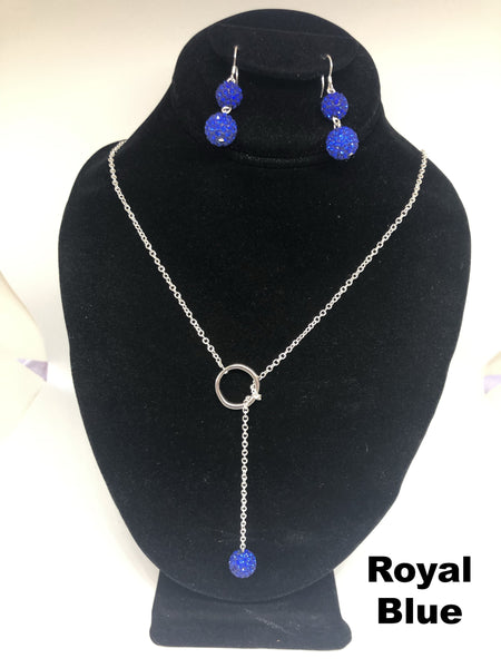 Sparkle Loop-Thru Necklace