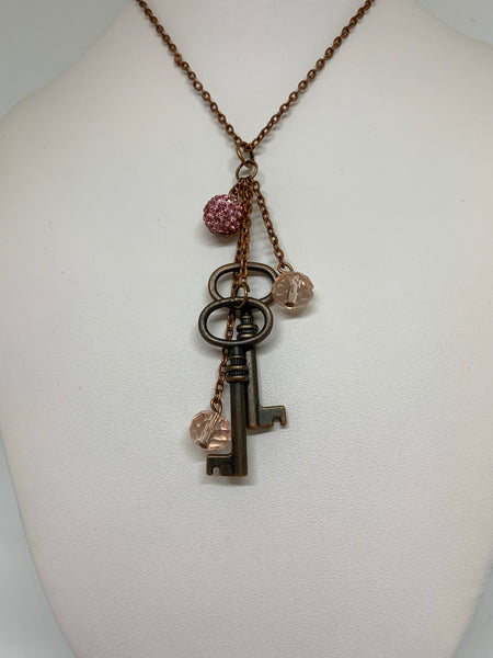 Charm Necklace - Keys