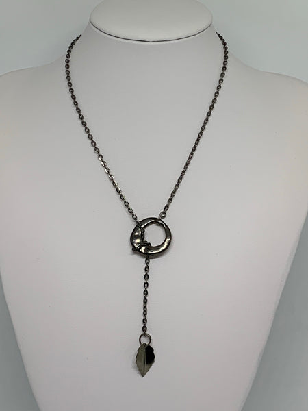 Loop-Thru Necklaces Gunmetal