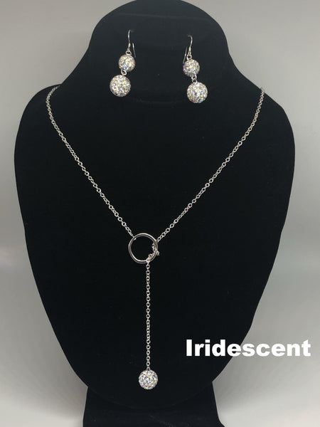 Sparkle Loop-Thru Necklace