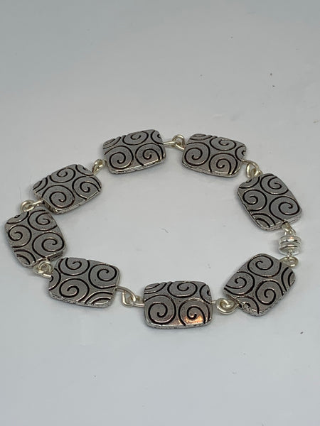 Tibetan Silver Bead Bracelets