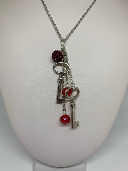 Charm Necklace - Keys