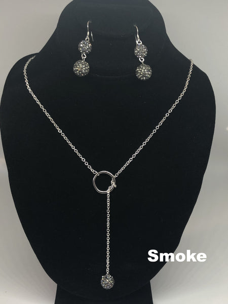 Sparkle Loop-Thru Necklace