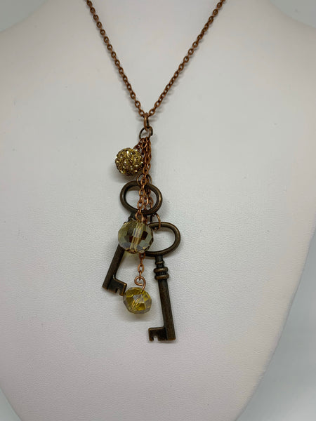 Charm Necklace - Keys
