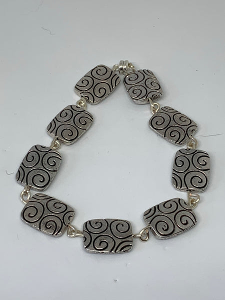 Tibetan Silver Bead Bracelets