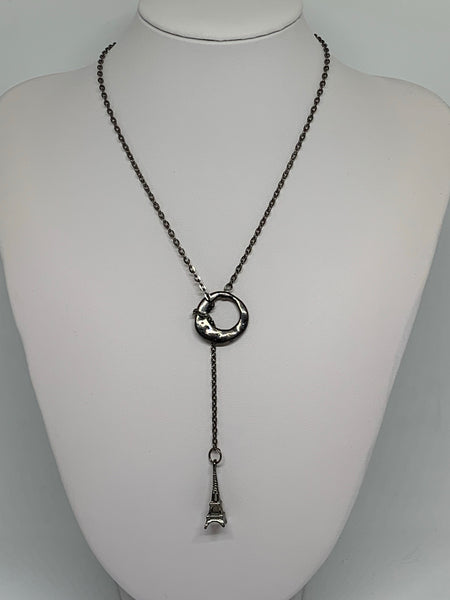 Loop-Thru Necklaces Gunmetal