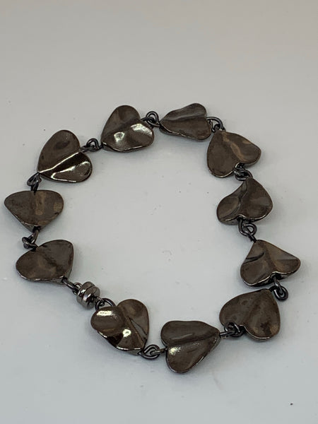 Tibetan Gunmetal Bead Bracelets