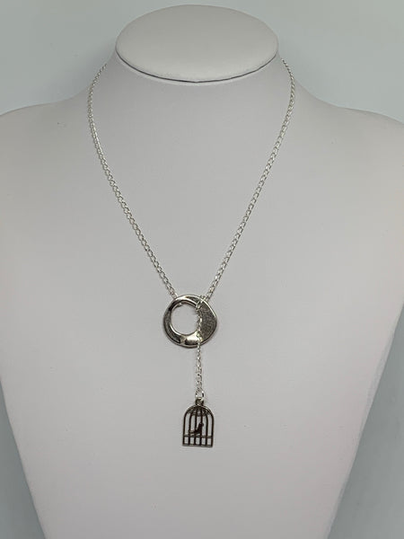Loop-Thru Necklaces Silver