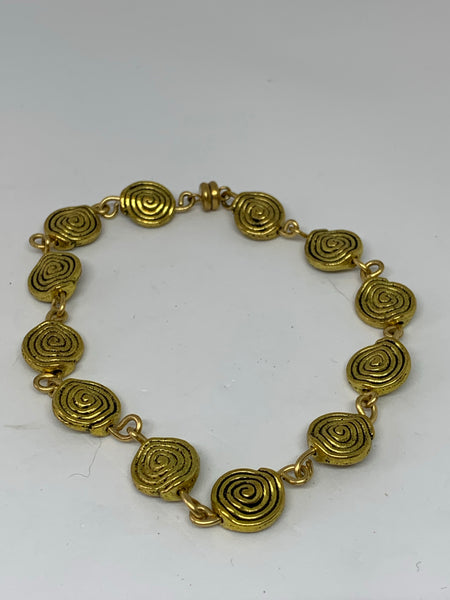 Tibetan Gold Bead Bracelets