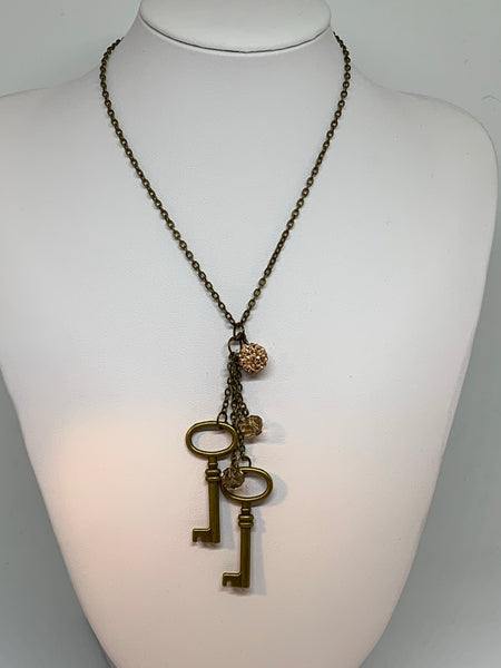 Charm Necklace - Keys