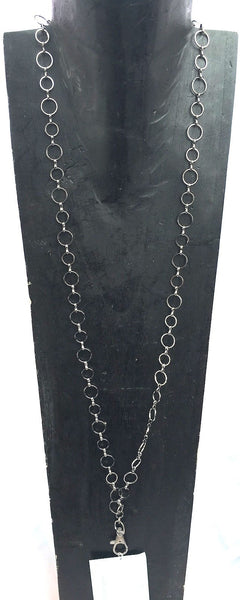 Breakaway Lanyard - Small Hoops Gunmetal