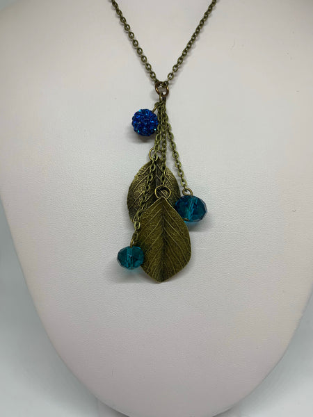 Charm Necklace - Sm Leaves