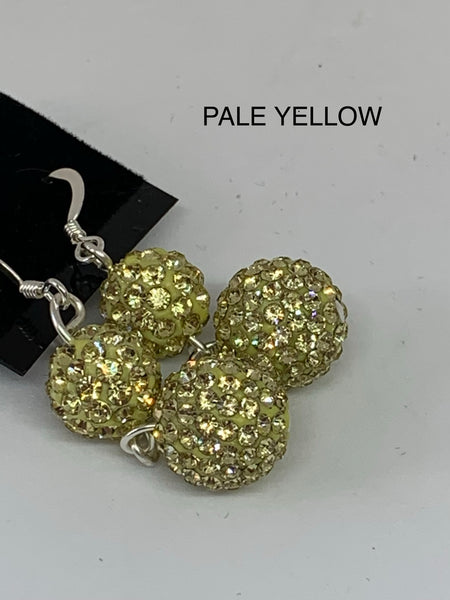 Double Sparkle Earrings (many colors available)
