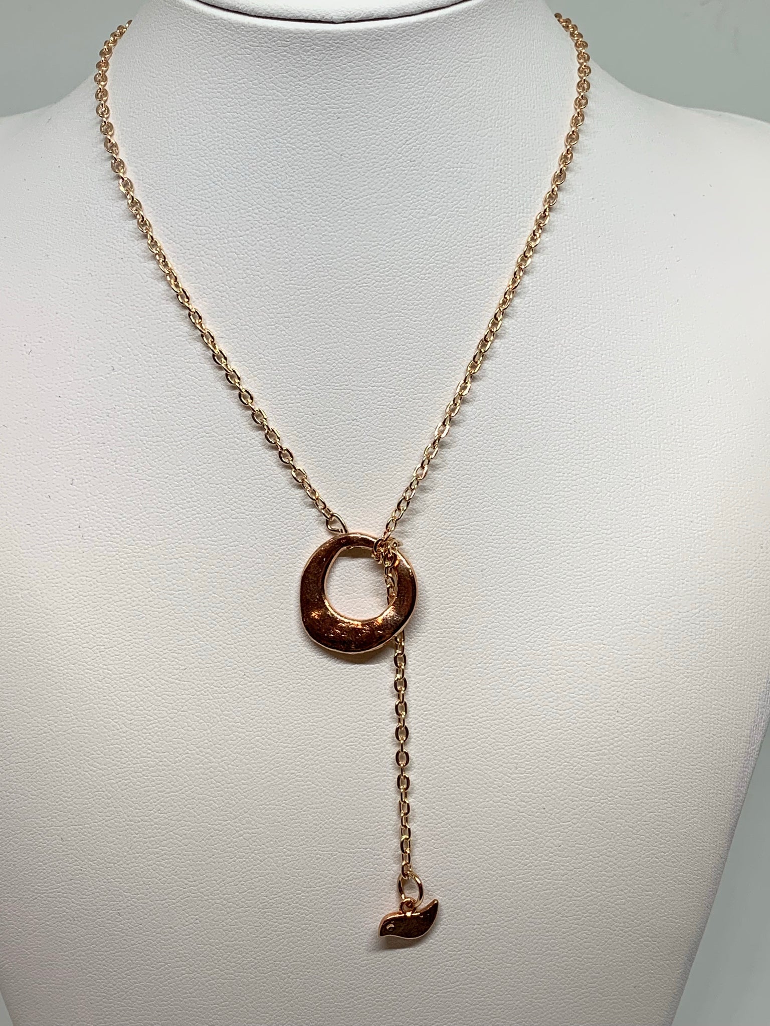 Loop-Thru Necklaces Rose Gold