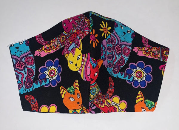 Colourful Cats - FACE MASK