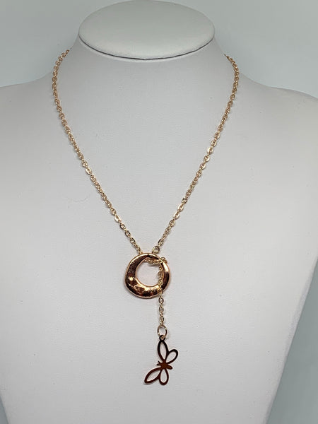 Loop-Thru Necklaces Rose Gold
