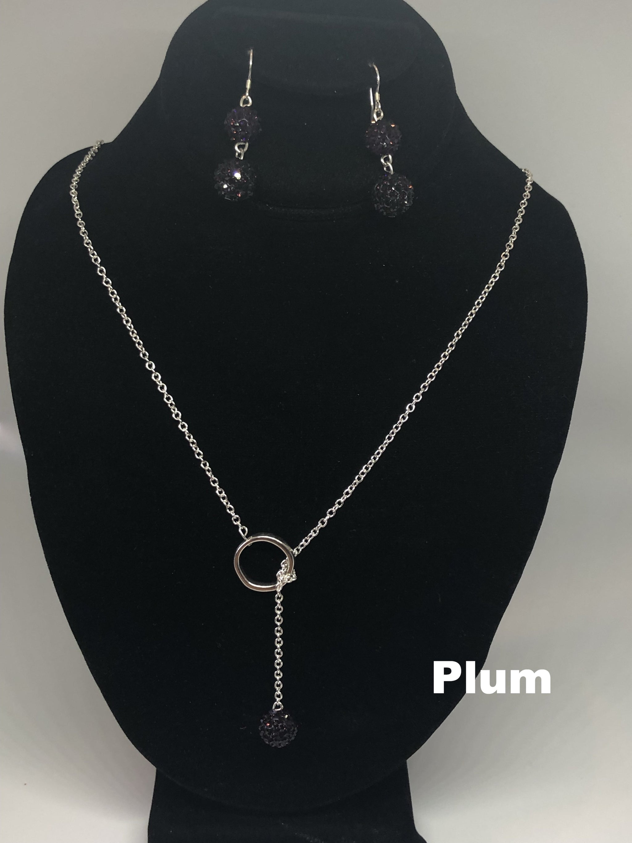 【BLACKPURPLE】23SS★ milkyway necklace Symbolica pendant, Wing, Purple, Rose gold-tone plated
