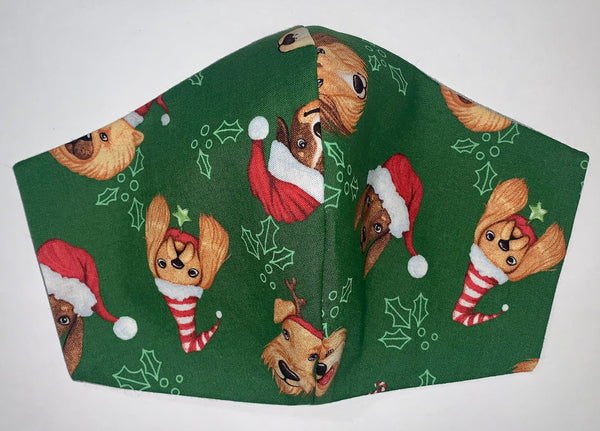 Christmas Dogs! - FACE MASK