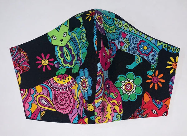 Colourful Cats - FACE MASK
